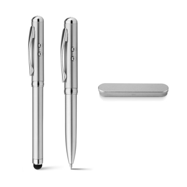 Caneta de Metal Laser e Touch