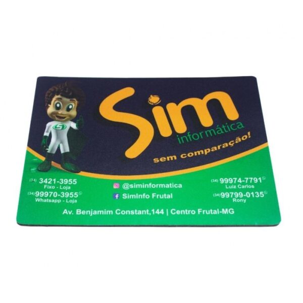 Mouse Pad 14 X 19 cm Personalizado