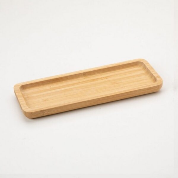 Petisqueira de Bambu 26 x 10 Cm Personalizada