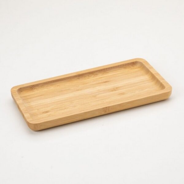 Petisqueira de Bambu 26 x 13 cm Personalizada