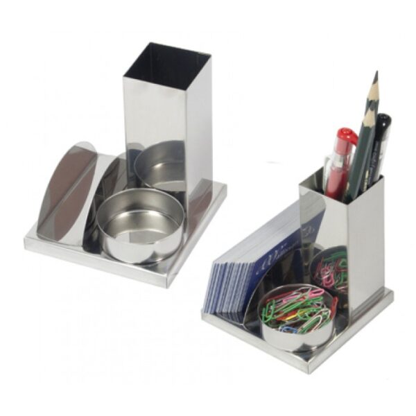 Porta caneta Clips e Cartão com Base Personalizado