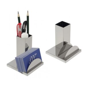 Porta Caneta e Cartão com Base Personalizado
