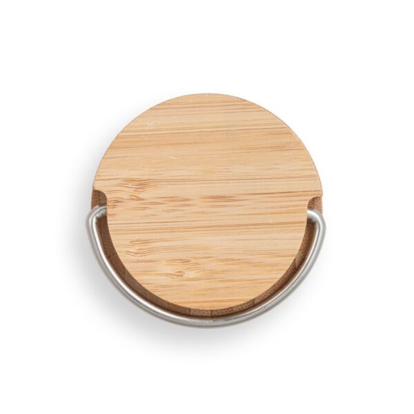 Squeeze Térmico em Bambu e Aço Inox 440 Ml Personalizado Frete Grátis - Mínimo 10 - Image 7