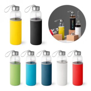 Squeeze de Vidro 520 ml Personalizado Frete Grátis - Mínimo 25