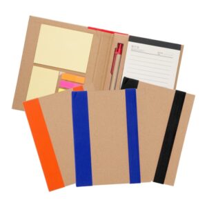 Bloco de Anotação com Post-it e Caneta Personalizado