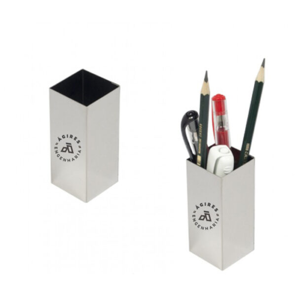 Porta Caneta de Metal Personalizado