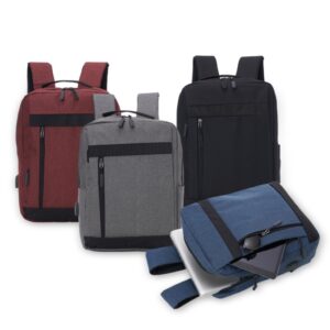 Mochila de Nylon USB 18 L Notebook 15,6 Personalizada