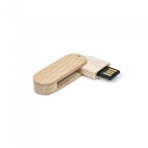 Pen Drive 4GB Bambu Giratório Personalizado