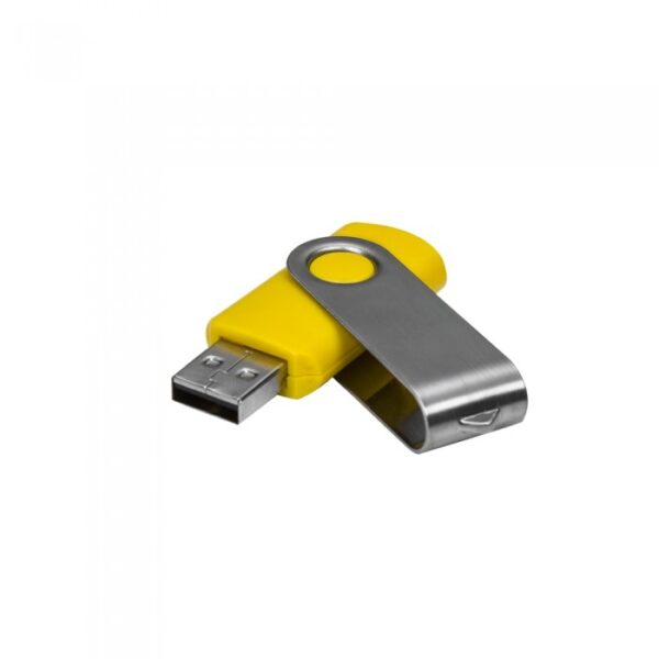 Pen Drive Giratório Metálico 4 GB Personalizado