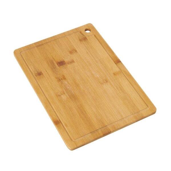 Tábua de Bambu com Canaleta 28 x 22 cm Personalizada - Image 2