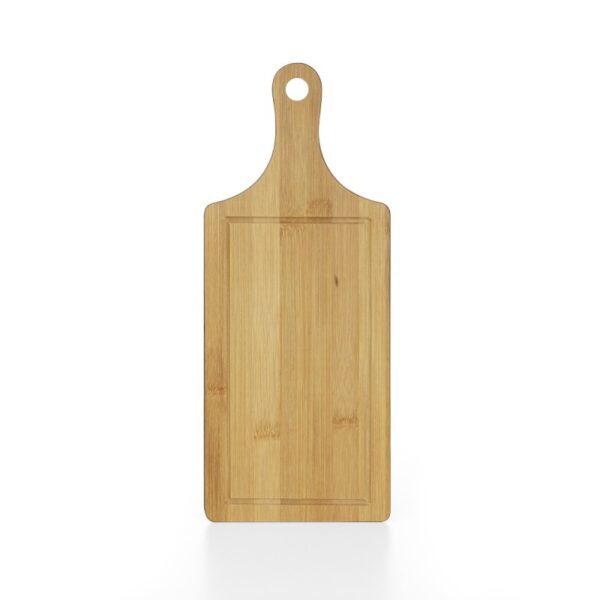 Tábua de Bambu com Canaleta 40 x 16 cm Personalizada - Image 3