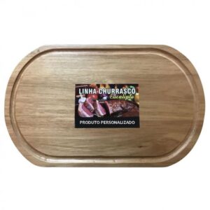 Tábua de Eucalipto 46 x 27 cm Personalizada