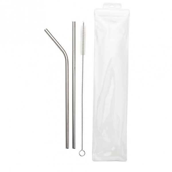 Kit Canudos e Limpador Personalizado