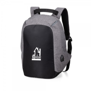 Mochila Anti-Furto USB Notebook 14" Personalizada