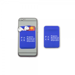 Adesivo Porta Cartão de Lycra para Celular Personalizado