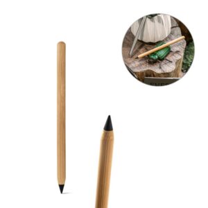 Caneta sem Tinta em Bambu Personalizada