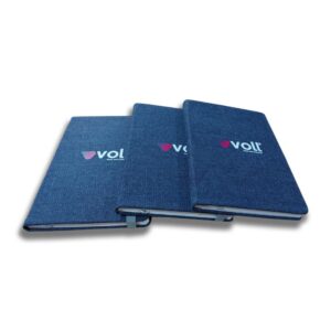 Caderno Jeans Capa Dura 96 F Personalizado
