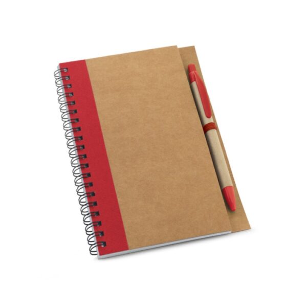 Caderno Kraft Capa Dura 60 Fl Personalizado - Image 3