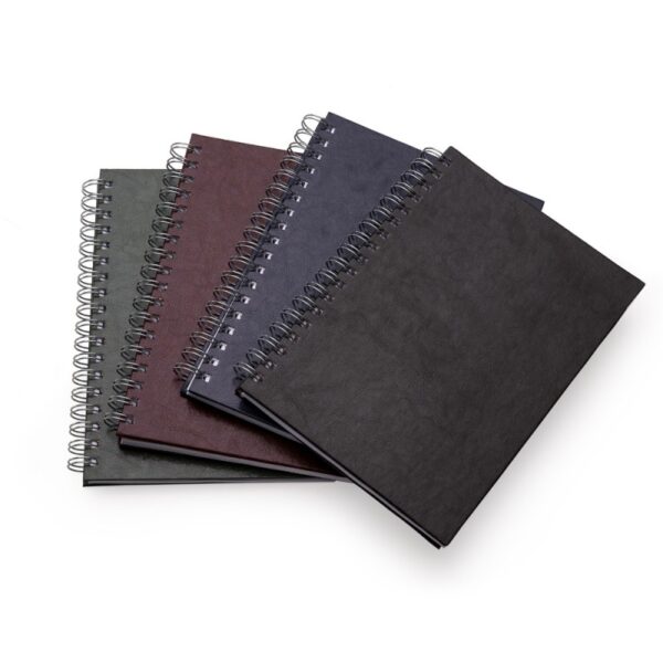 Caderno de Couro Sintético Personalizado