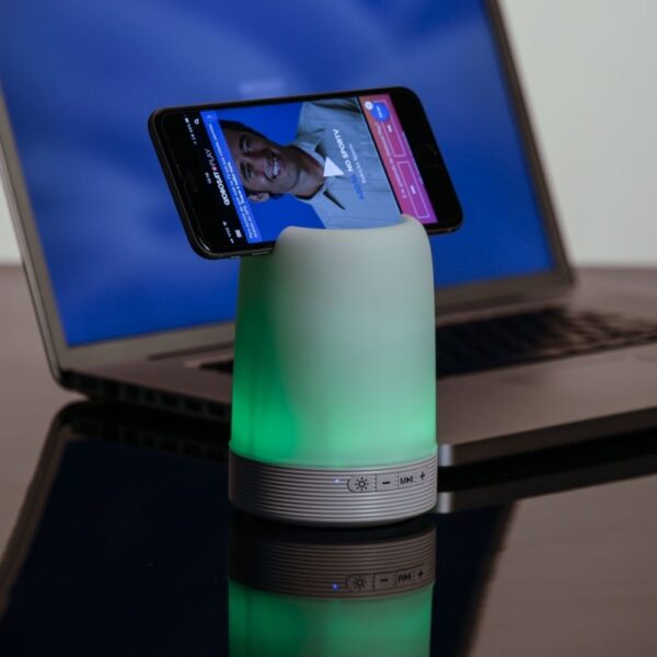 Caixa de Som Multimídia com Luminária - Image 2