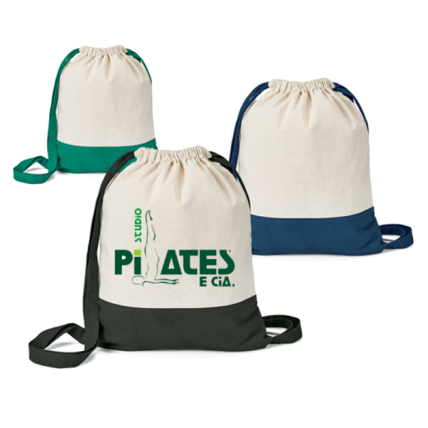 Mochila Saco 100% Algodão Personalizada