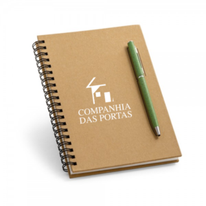 Caderno Capa Dura 70 F Com imã Personalizado