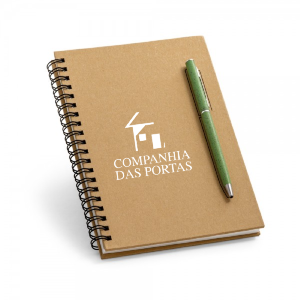 Caderno Capa Dura 70 F Com imã Personalizado
