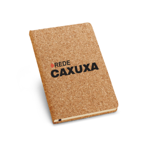 Caderno Capa Dura Cortiça