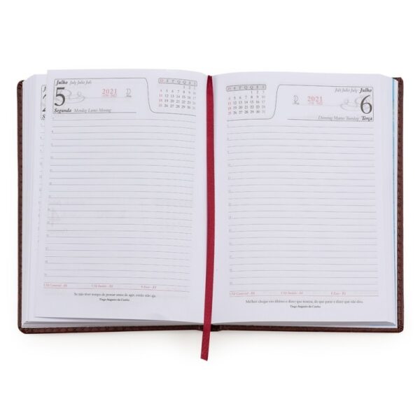 Agenda Diária 2025 Personalizada Frete Grátis - Mínimo 20 - Image 2