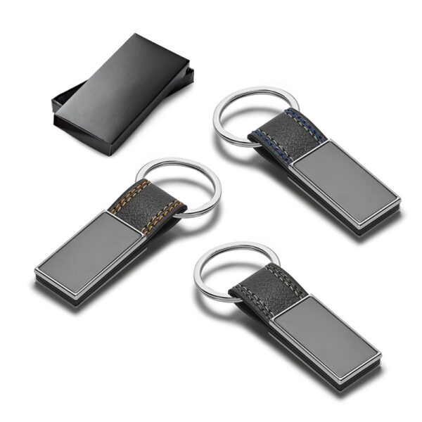 Chaveiro em couro Sintético e Metal Personalizado Frete Grátis - Mínimo 50 - Image 3