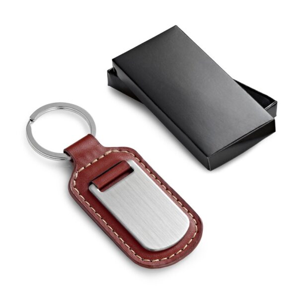 Chaveiro Couro e Metal Personalizado Frete Grátis - Mínimo 50 - Image 3