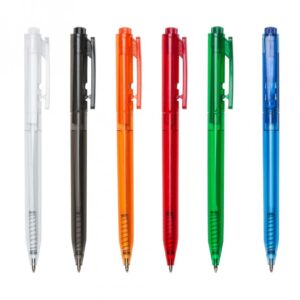 Caneta Plástica Personalizada Frete Grátis - Mínimo 500