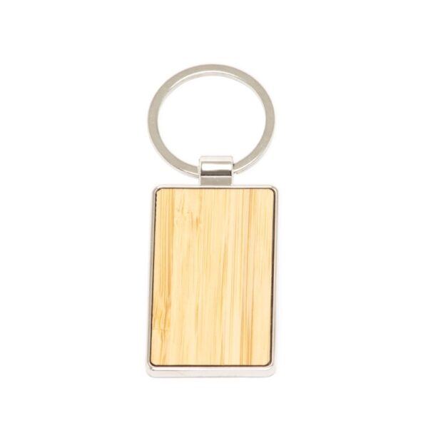 Chaveiro Metal Bambu Personalizado Frete Grátis - Mínimo 100