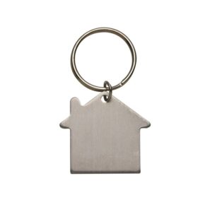Chaveiro Plaquinha Formato Casa Personalizado Frete Grátis - Mínimo 300