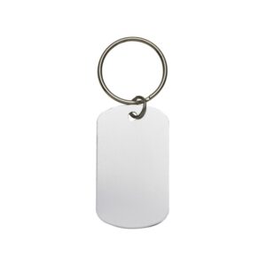 Chaveiro Plaquinha de Metal Personalizado Frete Grátis - Mínimo 300