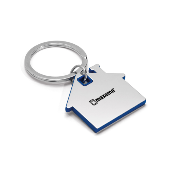 Chaveiro Casa de Metal Personalizado Frete Grátis - Mínimo 100