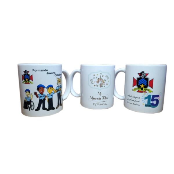 Caneca de Cerâmica 300 ml Personalizada Frete Grátis - Mínimo 50 - Image 2