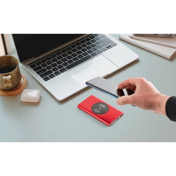 Bateria Portátil 4.000 mAh e Carregador Wireless Personalizado Frete Grátis - Mínimo 10 - Image 3