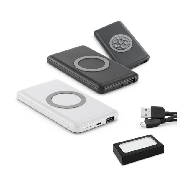 Bateria Portátil 4000 mAh e Carregador Wireless Personalizado Frete Grátis - Mínimo 5 - Image 3