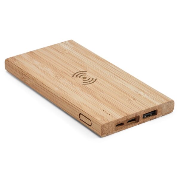 Bateria Portátil Bambu 5.000 mAh Personalizada Frete Grátis - Mínimo 5 - Image 2