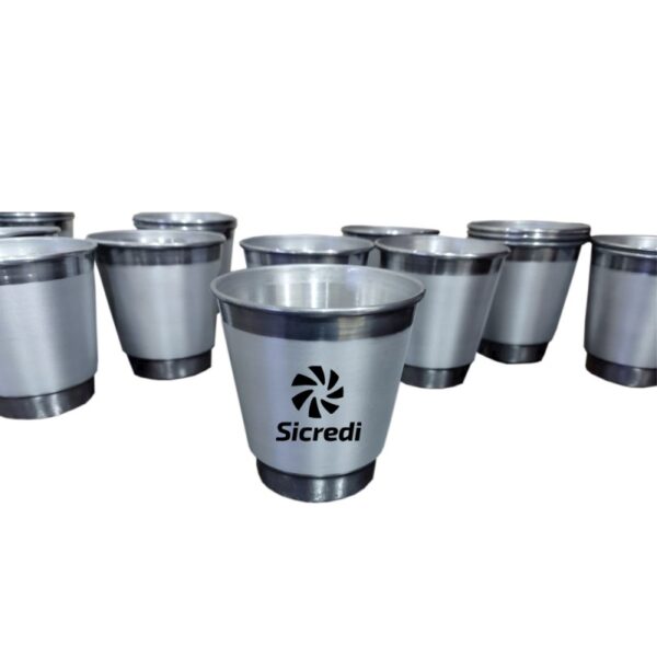 Copo Alumínio 200 ml Personalizado Frete Grátis - Mínimo 200