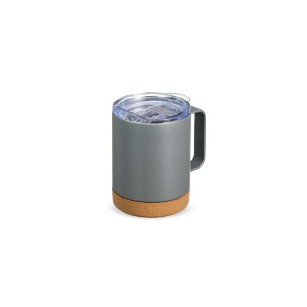 Caneca Térmica com Cortiça de 400 ml Personalizada Frete Grátis - Mínimo 15 - Image 3