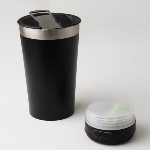 Copo Térmico 400 ml com Caixa de Som Personalizado Frete Grátis - Mínimo 15 - Image 5