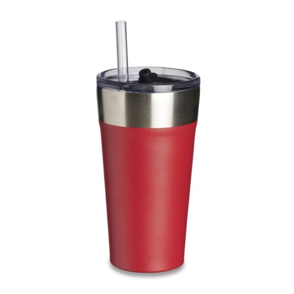 Copo Térmico com Canudo 500 ml Personalizado Frete Grátis - Mínimo 15 - Image 2