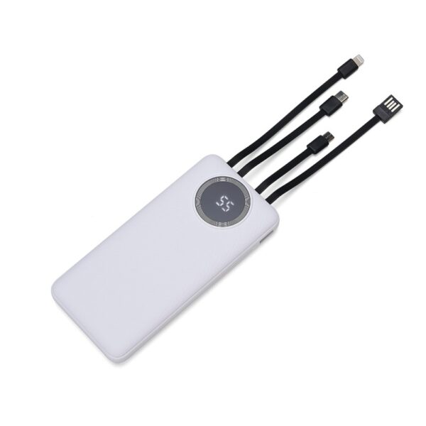 Power Bank 10.000mAh com Lanterna e Multisaídas Personalizado Frete Grátis - Mínimo 10 - Image 3