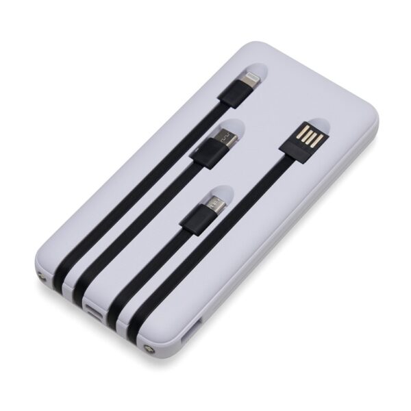 Power Bank 10.000mAh com Lanterna e Multisaídas Personalizado Frete Grátis - Mínimo 10 - Image 4