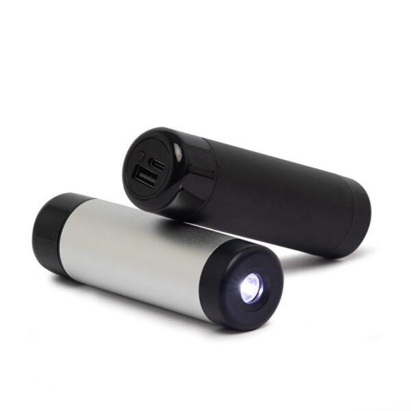 Power Bank 4.000 mAh com Lanterna Personalizado Frete Grátis - Mínimo 15 - Image 4