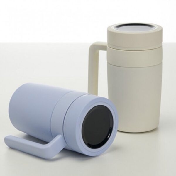 Caneca Térmica 500 ml com Display LED Personalizada Frete Grátis - Mínimo 10