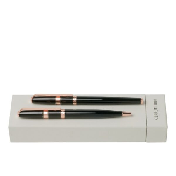 Conjunto de Canetas de Metal Cerruti Sem Personalização Frete Grátis - Image 3