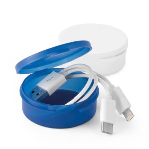 Cabo USB 3 em 1 Personalizado Frete Grátis - Mínimo 50
